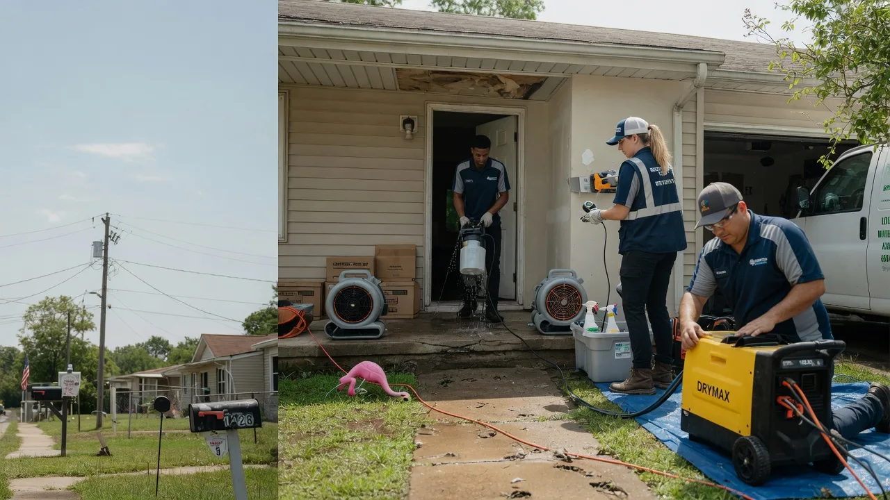 Storm Damage Water Removal in Hillsboro, IN near me